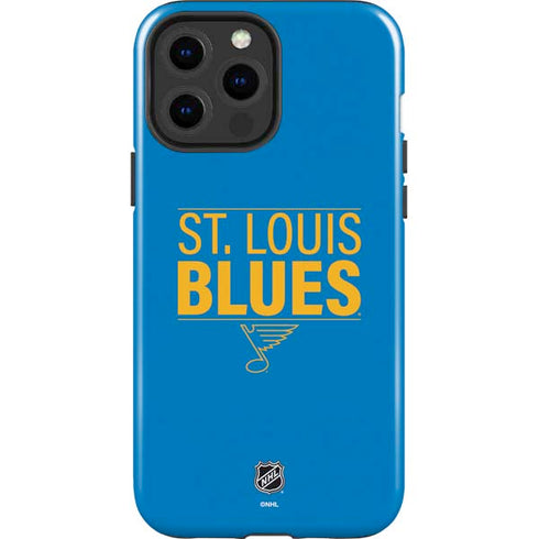 NHL St. Louis Blues Lineup iPhone 15 Pro Max Impact Case